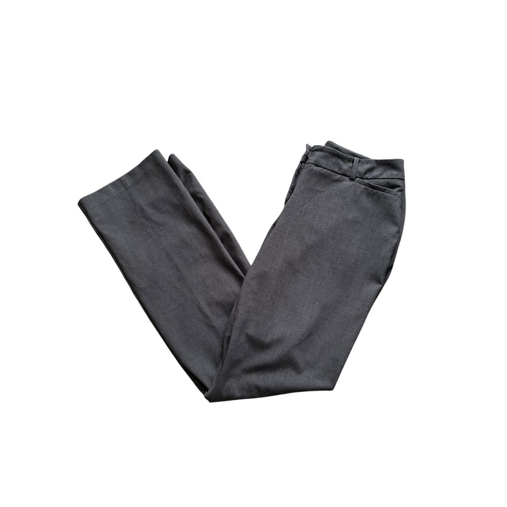 Worthington Curvy Fit Perfect Trouser‎ Women's Size 4 Gray Dress Pants